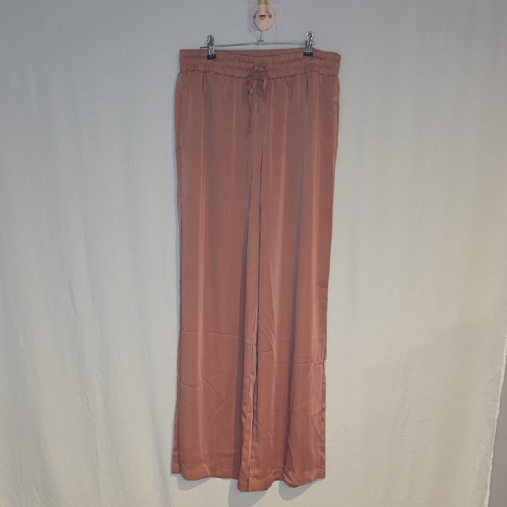 Altar'd State Dusty Rose Wide-Leg Pants